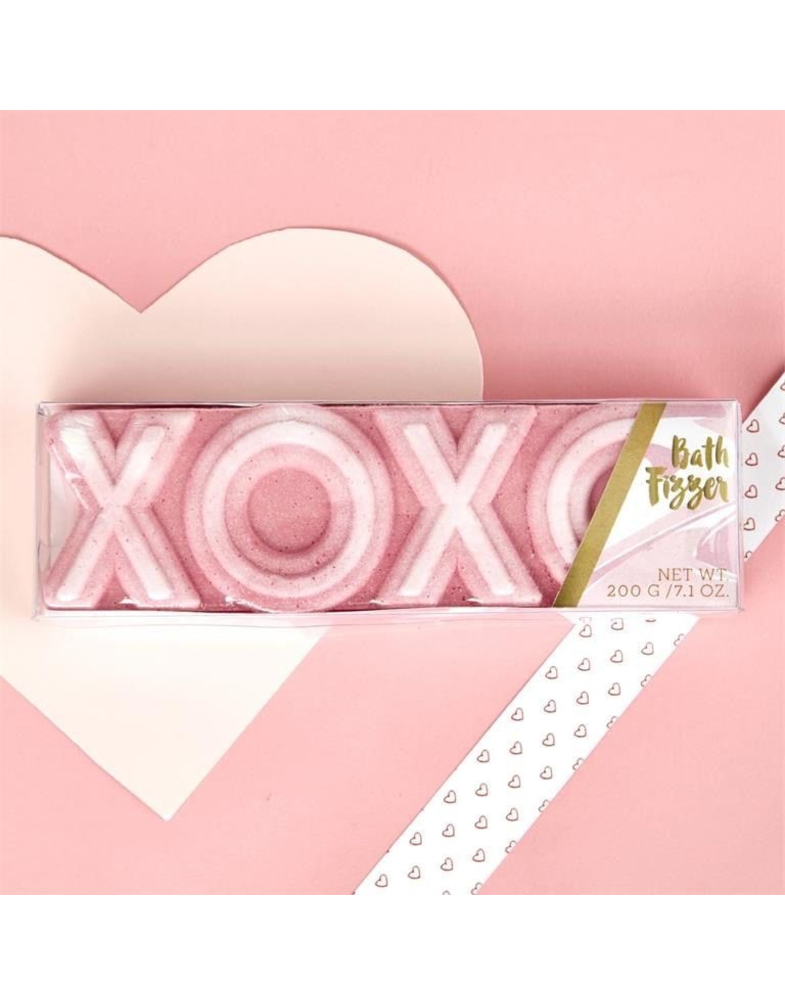 Two's Company Inc. XO XO Strawberry Scented Bath Fizzer Gift Box 2