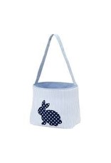 Wholesale Boutique Blue Cotton Tail Easter Bucket