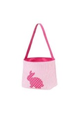 Wholesale Boutique Hot Pink Cotton Tail Easter Bucket