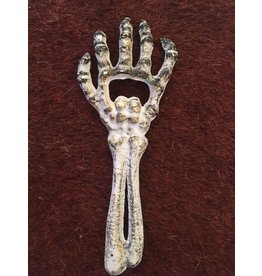 Evergreen Enterprises Cast Iron Skeleton Hand Bottle Opener