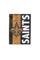 Evergreen Enterprises New Orleans Saints Embellish Garden Flag