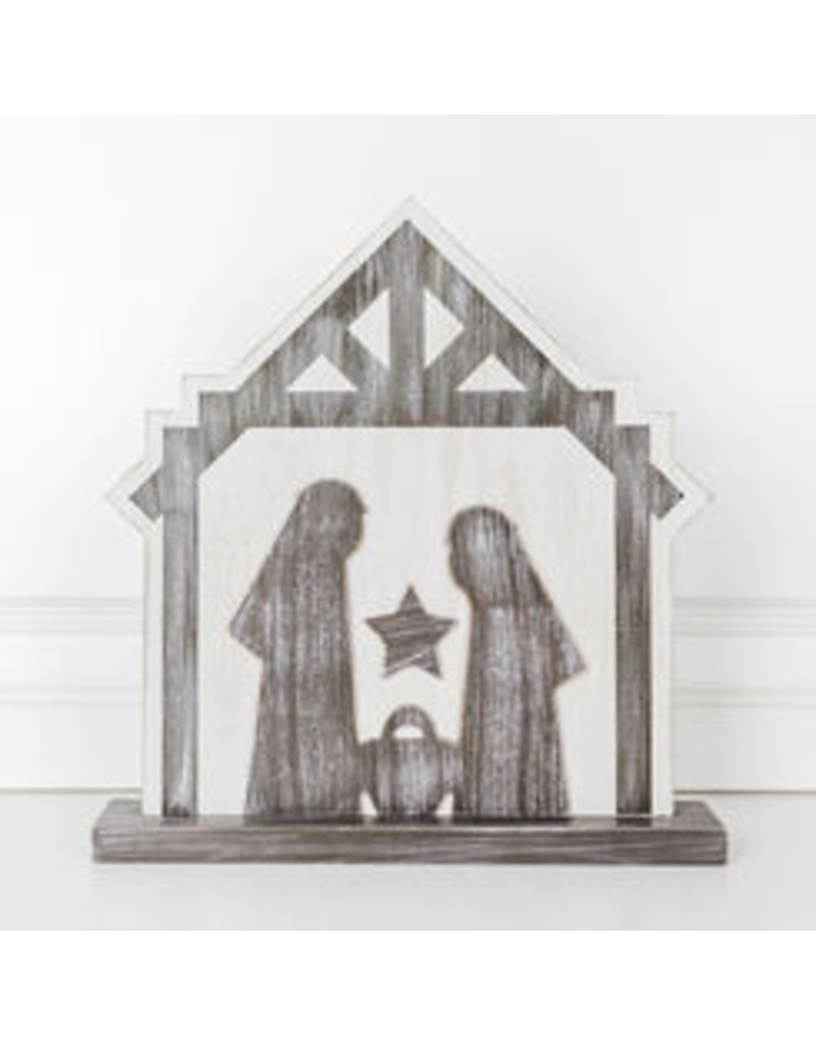 Adams & Co. Wooden Nativity Set