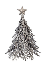 Evergreen Enterprises 2 Asst Silver Metal Christmas Tree