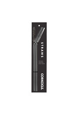 Corkcicle Straws - Gunmetal - 2pk w/Cleaner