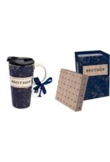 Evergreen Enterprises Ceramic Travel Cup w/box-Best Brother Ever