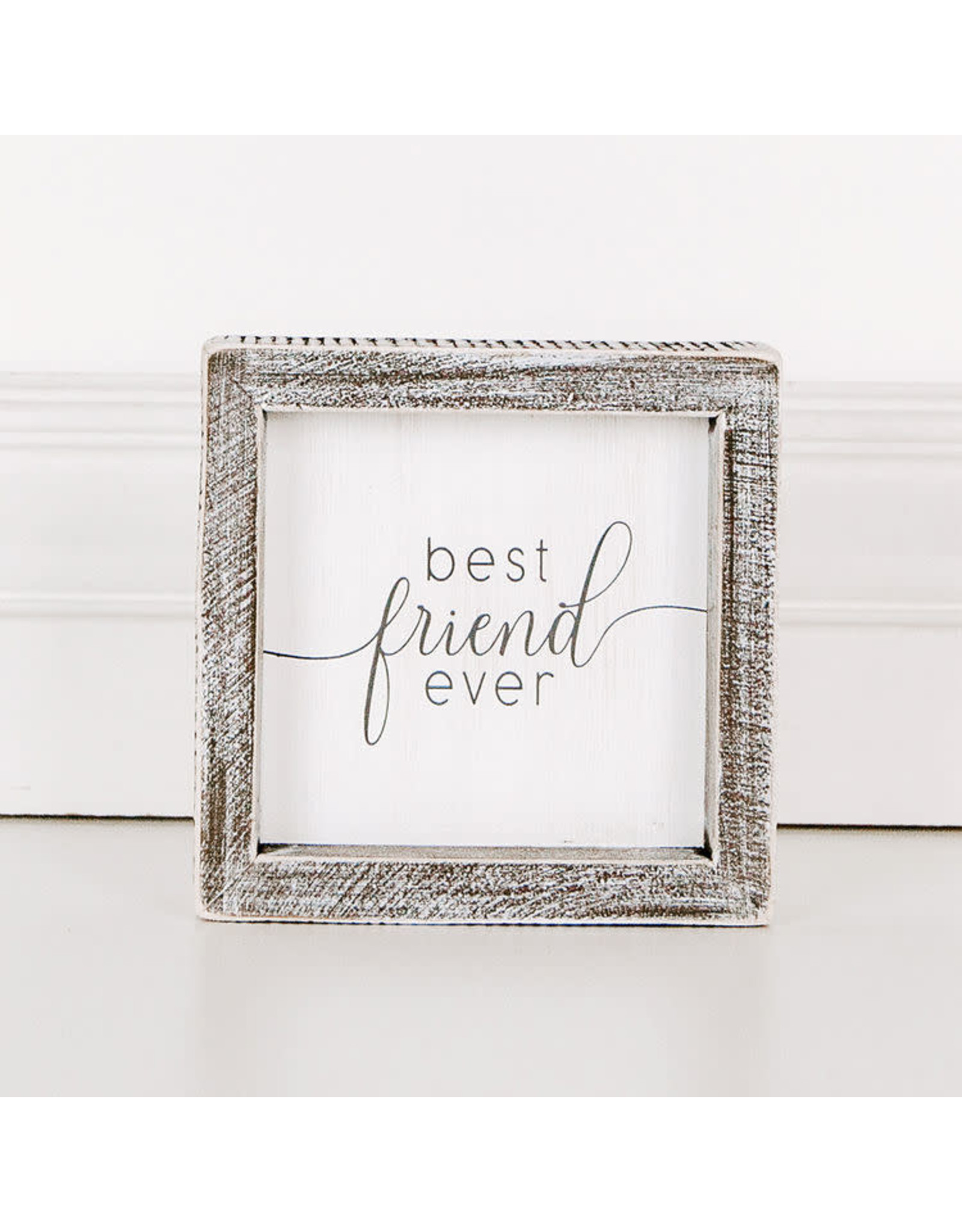 Adams & Co. Best Friend Ever Framed Wooden Sign