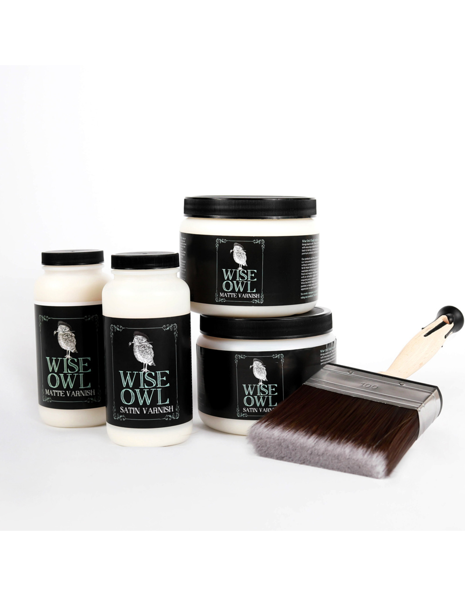 Wise Owl Paint Wise Owl Varnish-Matte Finish Qt