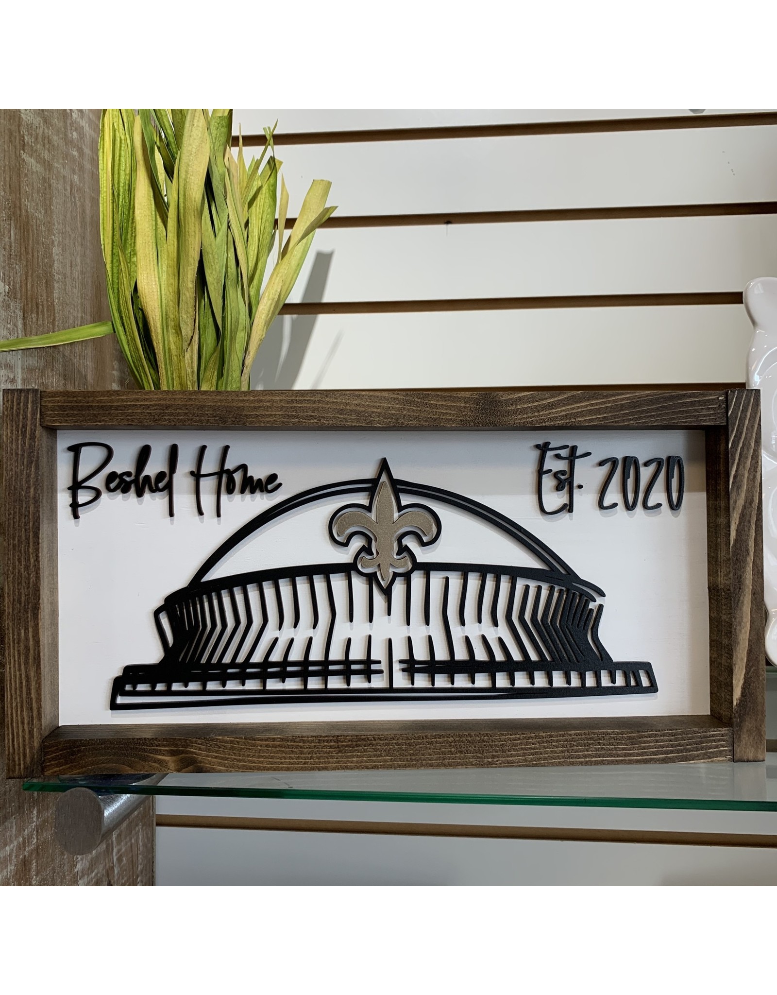 Miche Designs MICHE-Custom 3D Dome Farmhouse Sign, 8"x16"