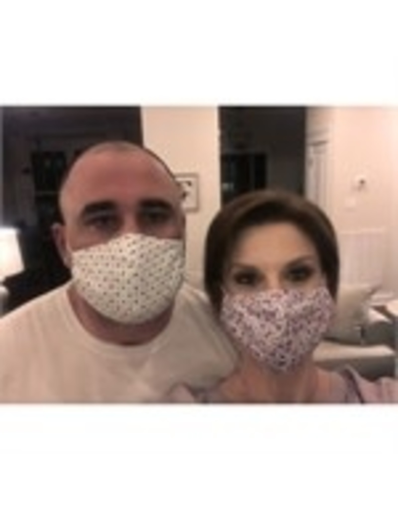Evergreen Enterprises Adult Non-Medical Cotton Face Mask, 4 Polka Dot Designs