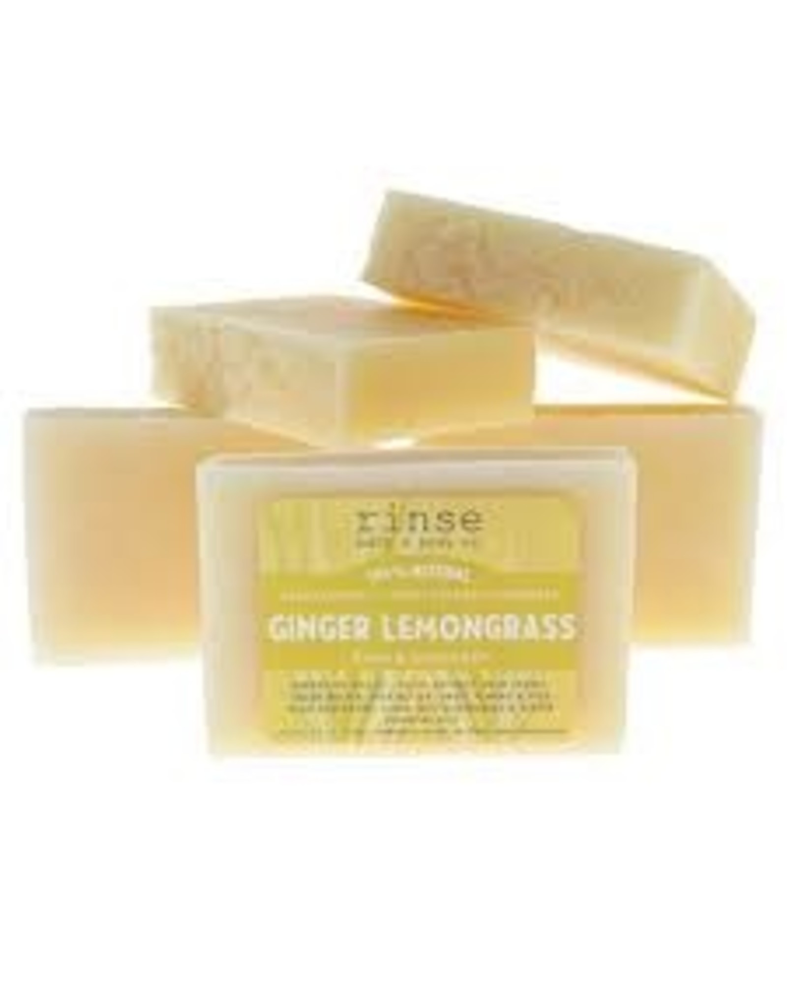 Rinse Bath & Body Co. Ginger Lemongrass Soap 4.5oz