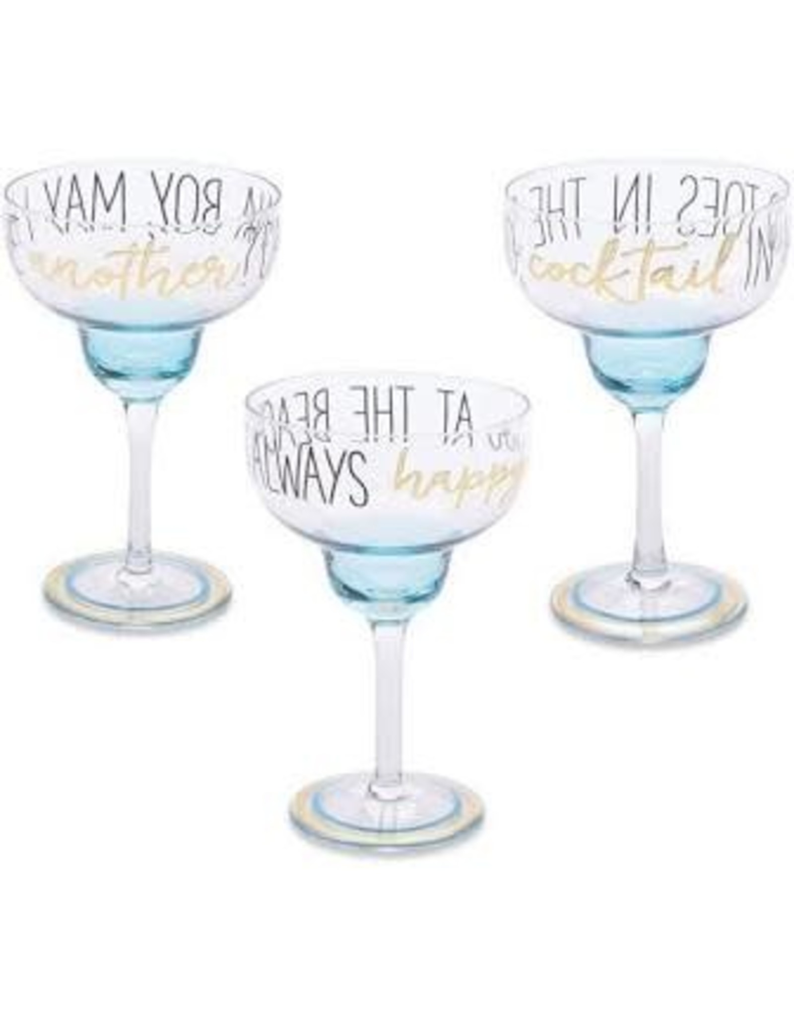 festive margarita glasses