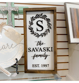 Miche Designs Custom Farmhouse Family 10"x20"