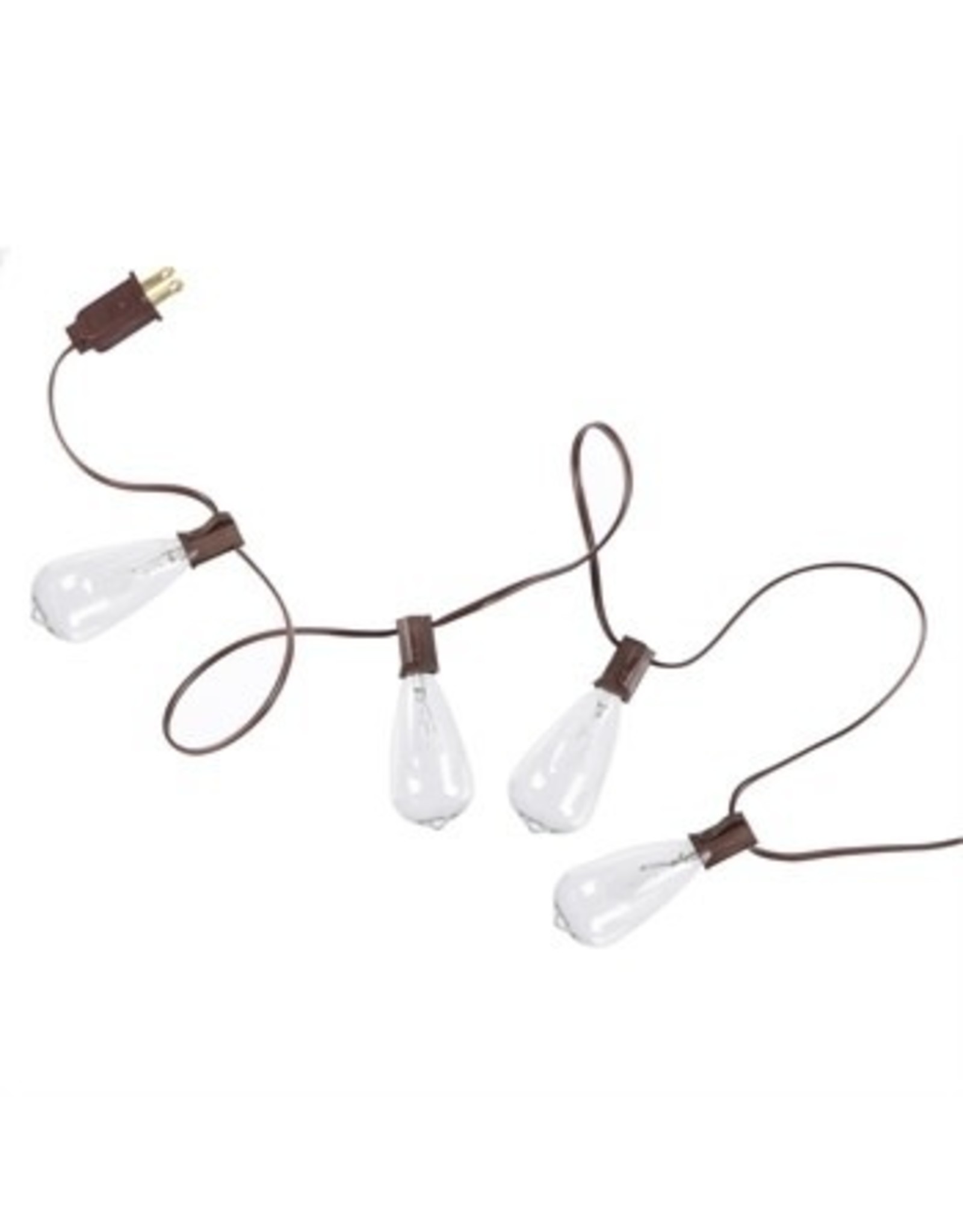 Evergreen Enterprises Edison Bulb Patio Lights, Plug In