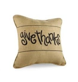Mud Pie Give Thanks Pillow Wrap