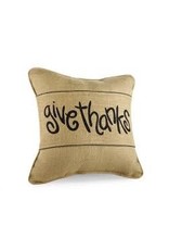 Mud Pie Give Thanks Pillow Wrap