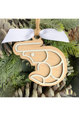 Miche Designs MICHE-COOKIE CUTTER LASER ORNAMENTS: Bayou and Seafood Collection