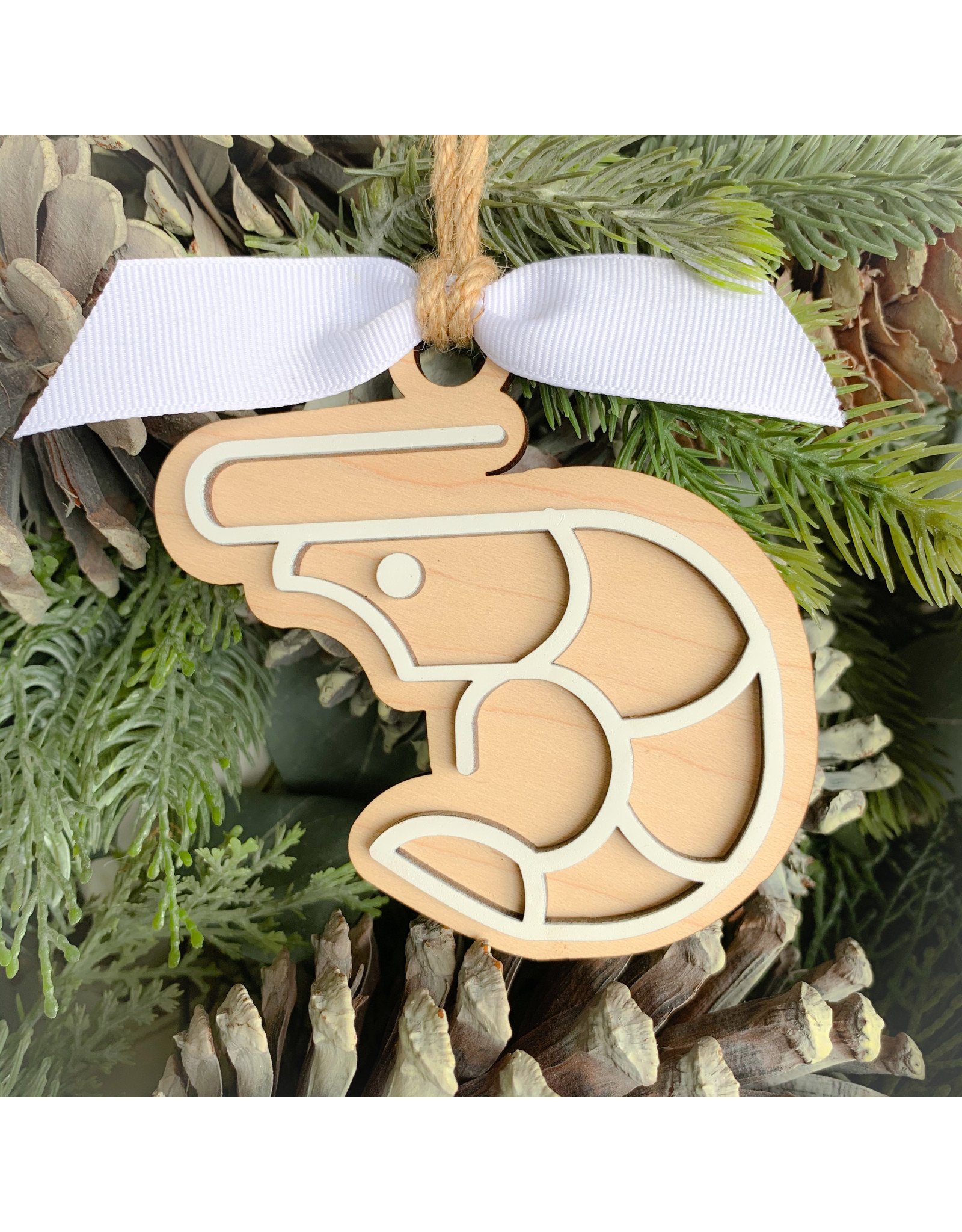 Miche Designs MICHE-COOKIE CUTTER LASER ORNAMENTS: Bayou and Seafood Collection