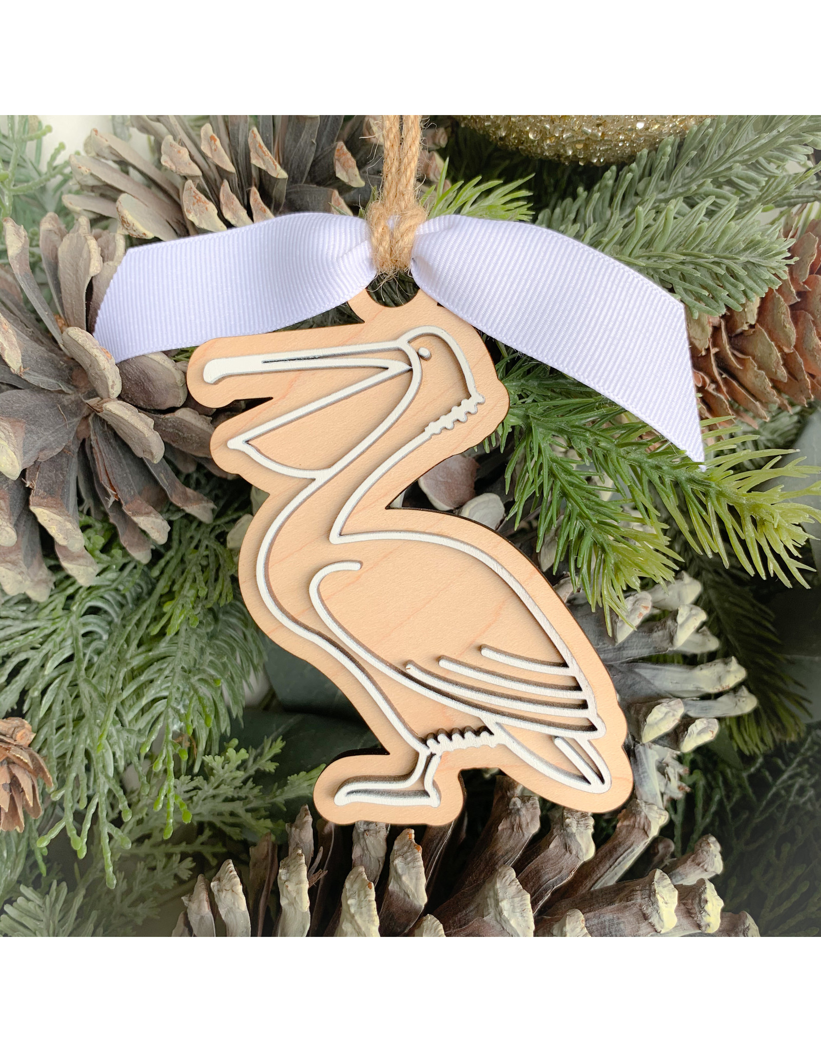 Miche Designs MICHE-COOKIE CUTTER LASER ORNAMENTS: LA State Pride Collection