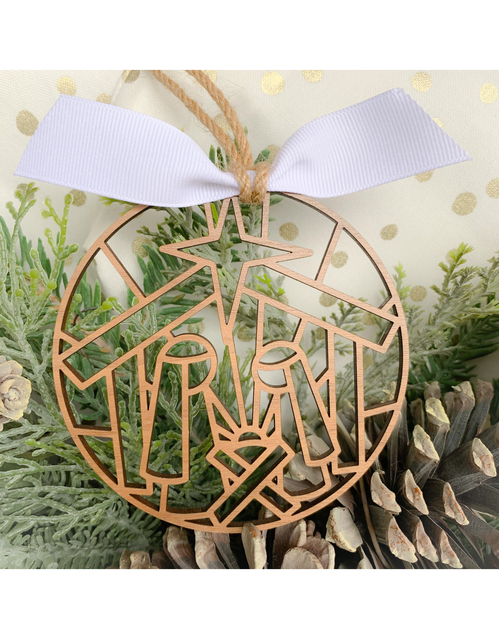 Miche Designs MICHE-SIMPLE MANGER ORNAMENT