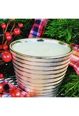 Southern Lights Candle Pumpkin Spice Gold Stripe Candle