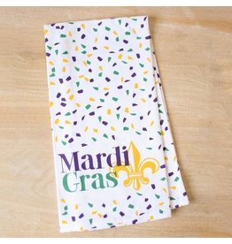 The Royal Standard Mardi Gras Confetti Hand Towel