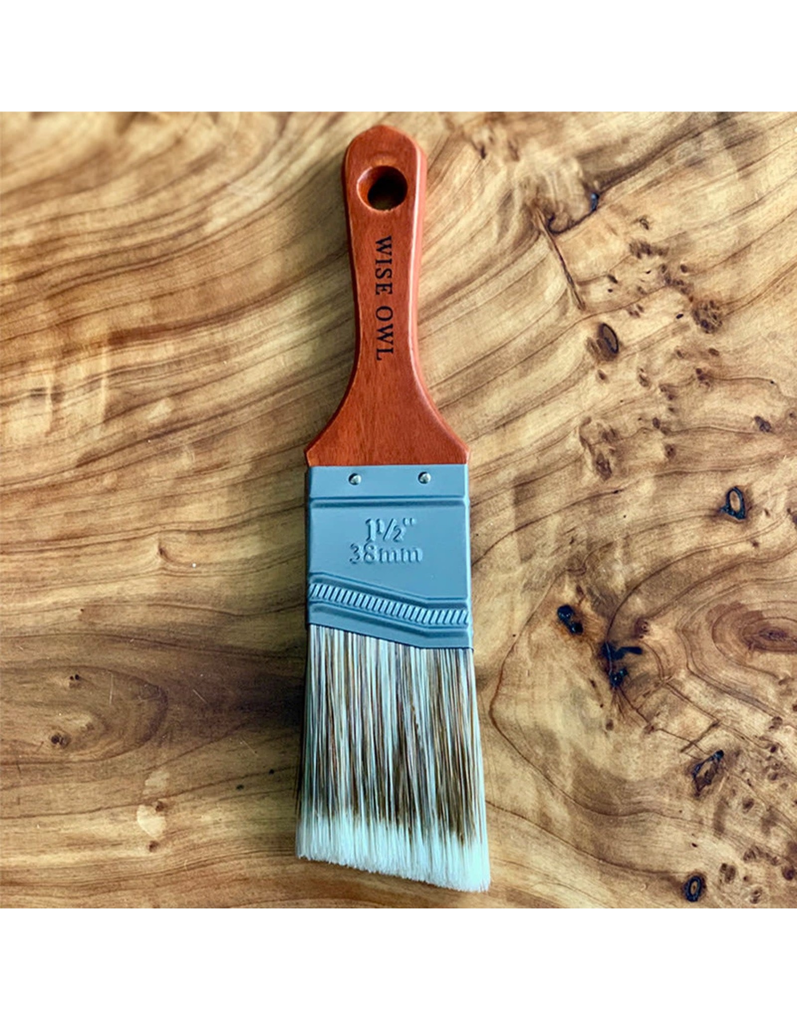 Wise Owl Paint Premium Brushes-1.5" Micro Angled