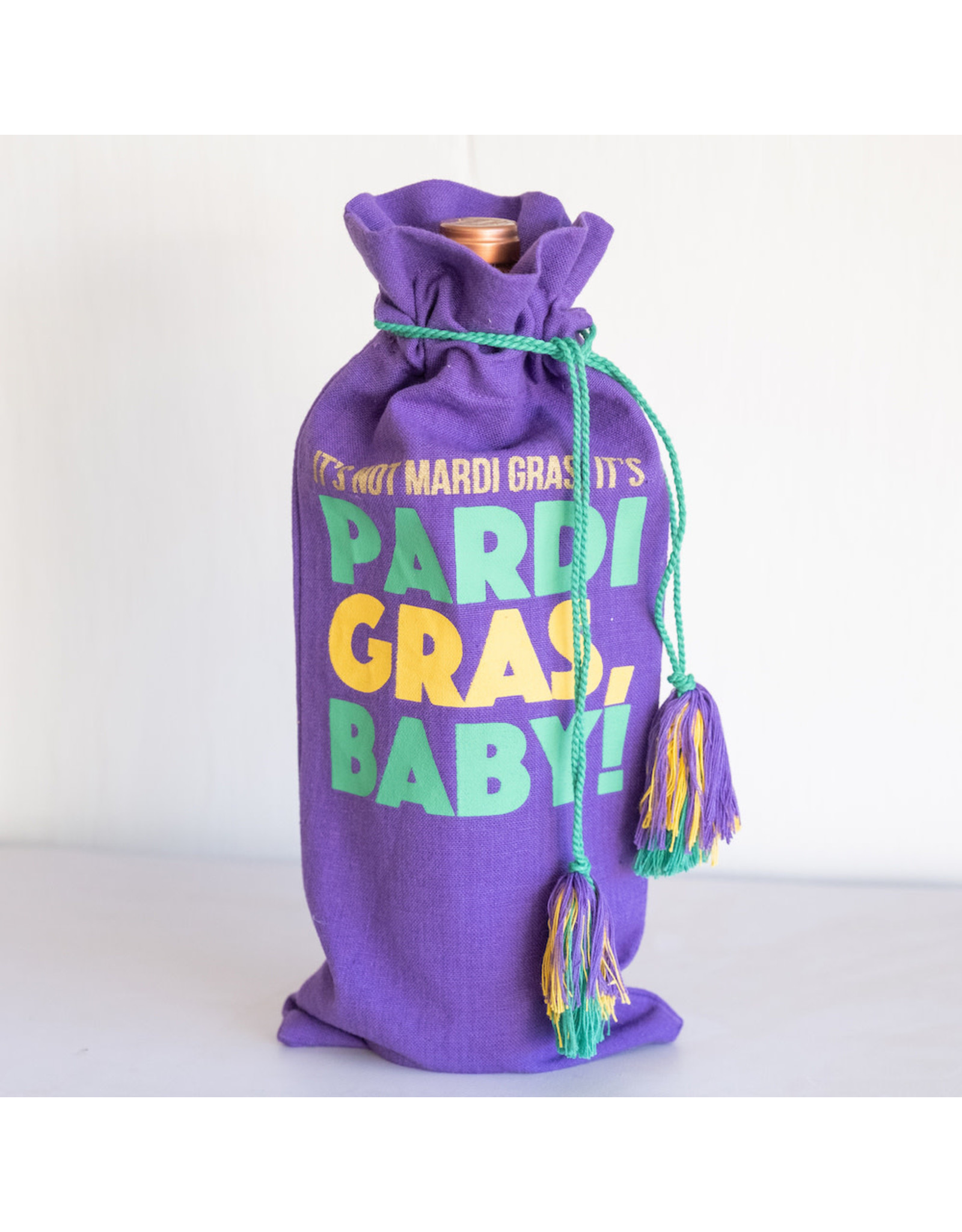 The Royal Standard Pardi Gras Wine Bag