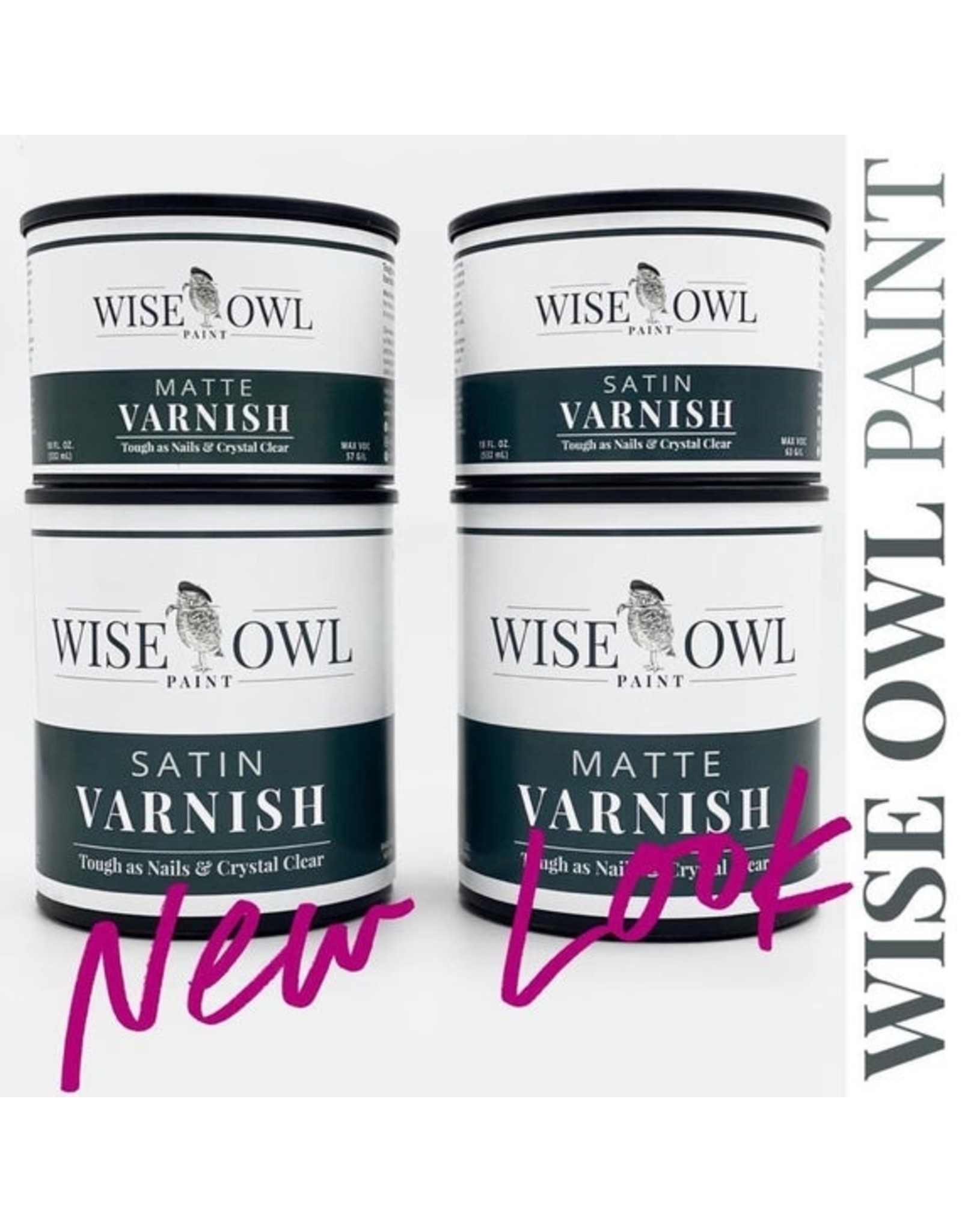 Wise Owl Paint Satin Varnish - Qt