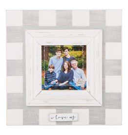 Glory Haus I Love Us Plaid Frame