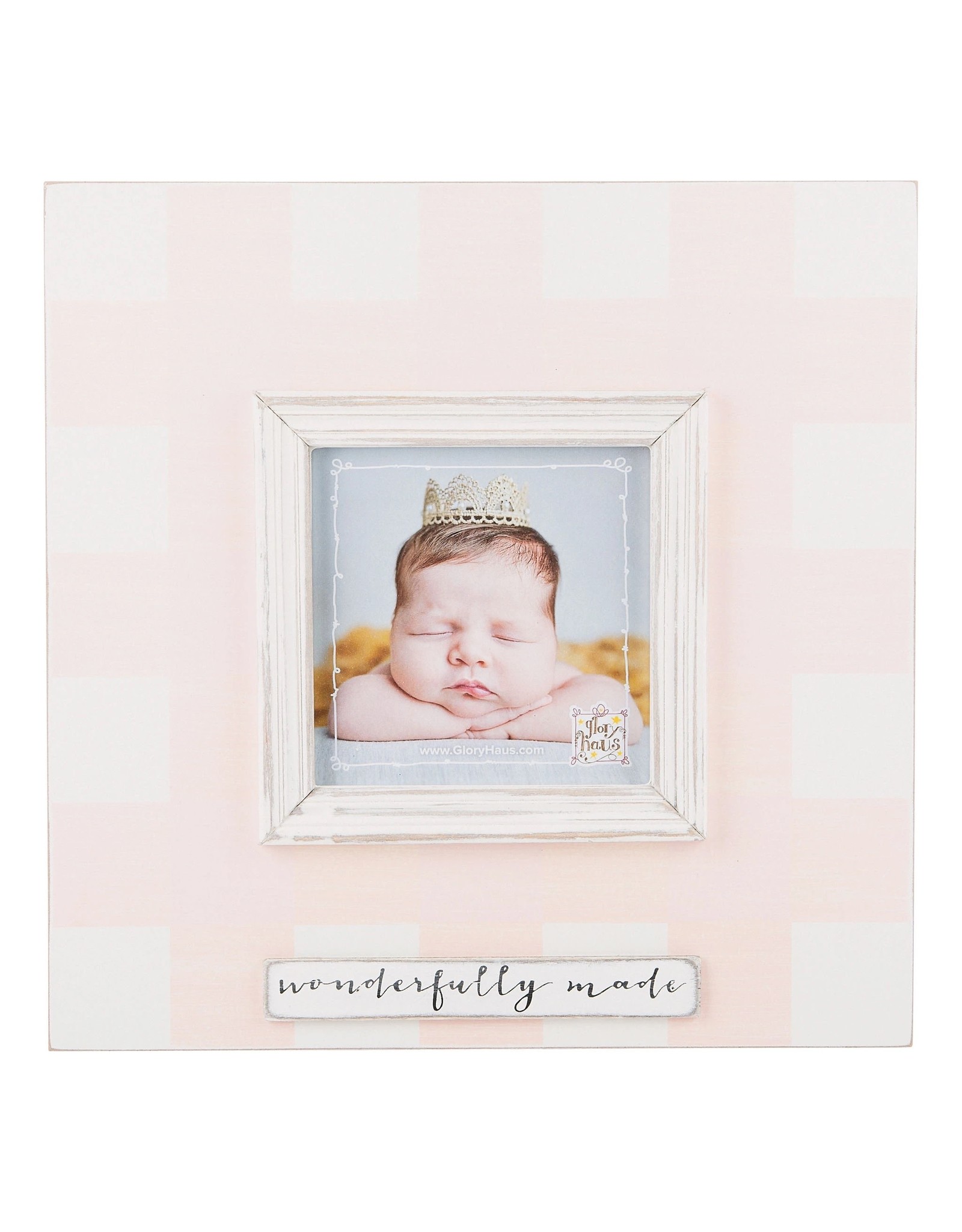 Glory Haus Wonderfully Made Pink Frame 4x4