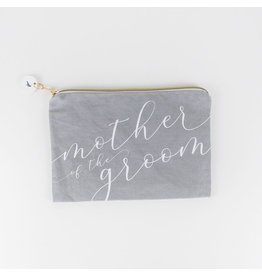 Adams & Co. Mother of the Groom Canvas Cosmetic Bag