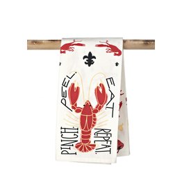 The Parish Line Pinch, Peel, Eat & Repeat Kitchen Towel