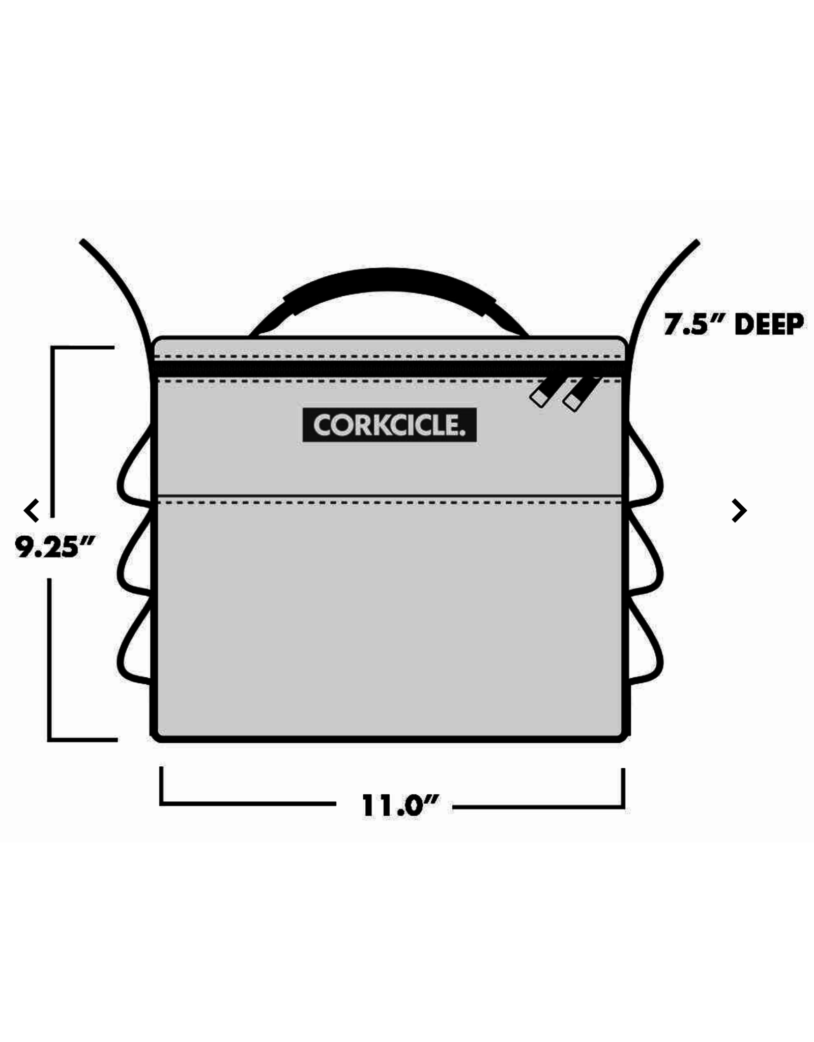 Corkcicle Mills 8 Cooler - Turquoise