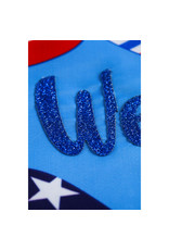 Evergreen Enterprises Patriotic Flip Flops Garden Applique Flag