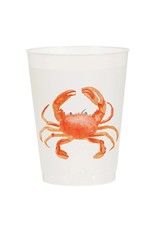 Sip Hip Hooray Stone Crab Reusable Cups - Set of 10
