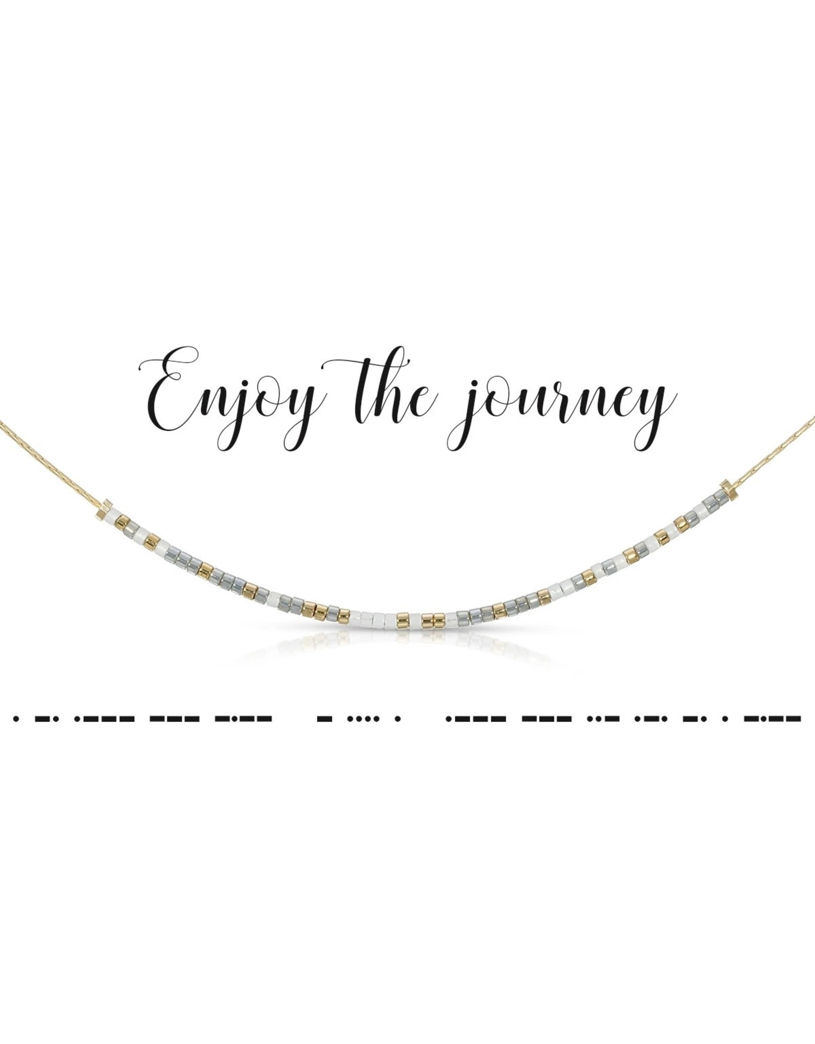 Dot And Dash Designs Enjoy the Journey Necklace