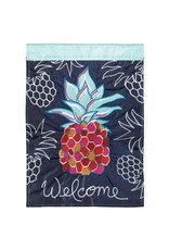 Magnolia Garden Flag Company Whimsy Pineapple Garden Flag