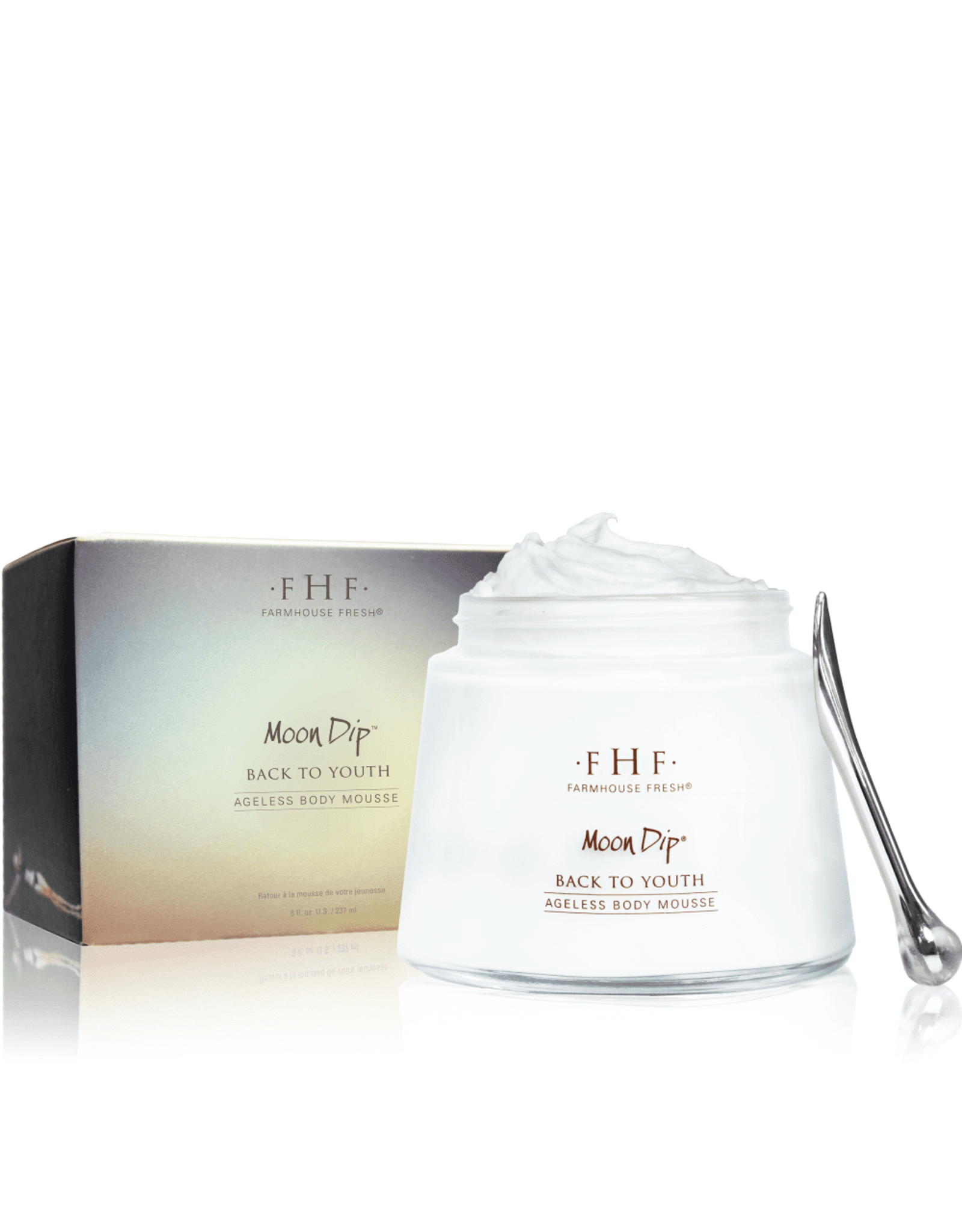 Farmhouse Fresh Moon Dip® Back To Youth Ageless Body Mousse 8oz