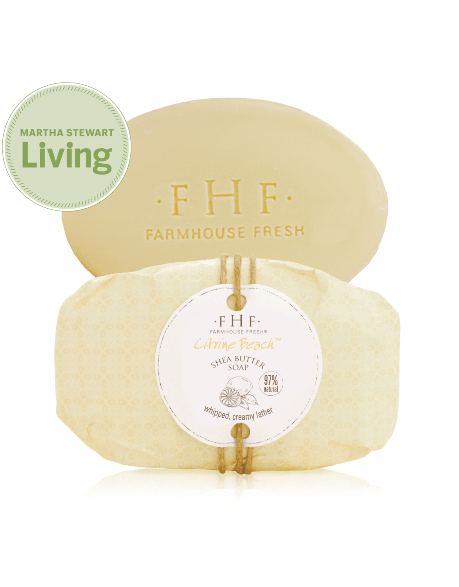 Farmhouse Fresh Citrine Beach® Shea Butter Bar Soap 5.25oz