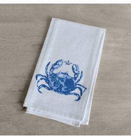 The Royal Standard Watercolor Crab Flour Sack Hand Towel