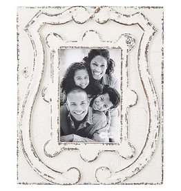 Mud Pie 5X7 Antiqued Crest Frame