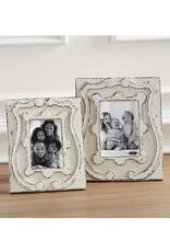 Mud Pie 5X7 Antiqued Crest Frame