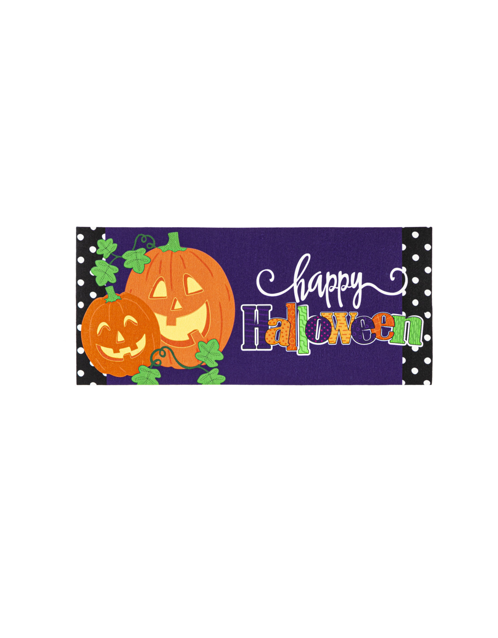 Evergreen Enterprises Halloween Jack-O-Lanterns Sassafras Switch Mat