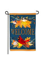 Evergreen Enterprises Autumn Songbirds Garden Linen Flag
