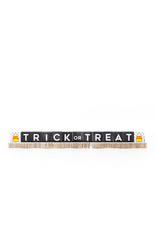 Adams & Co. Wood Lege Trick or Treat Sign