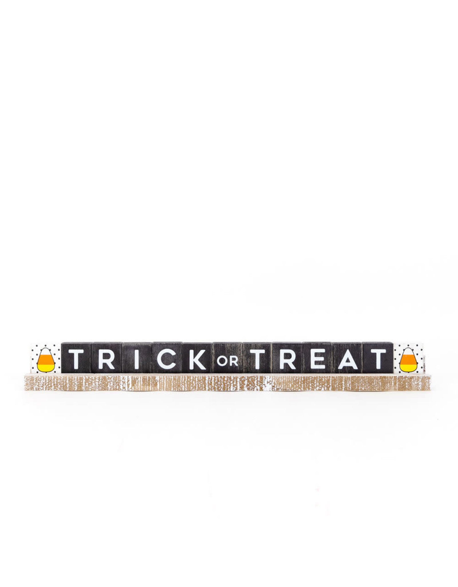 Adams & Co. Wood Lege Trick or Treat Sign