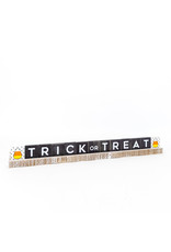 Adams & Co. Wood Lege Trick or Treat Sign