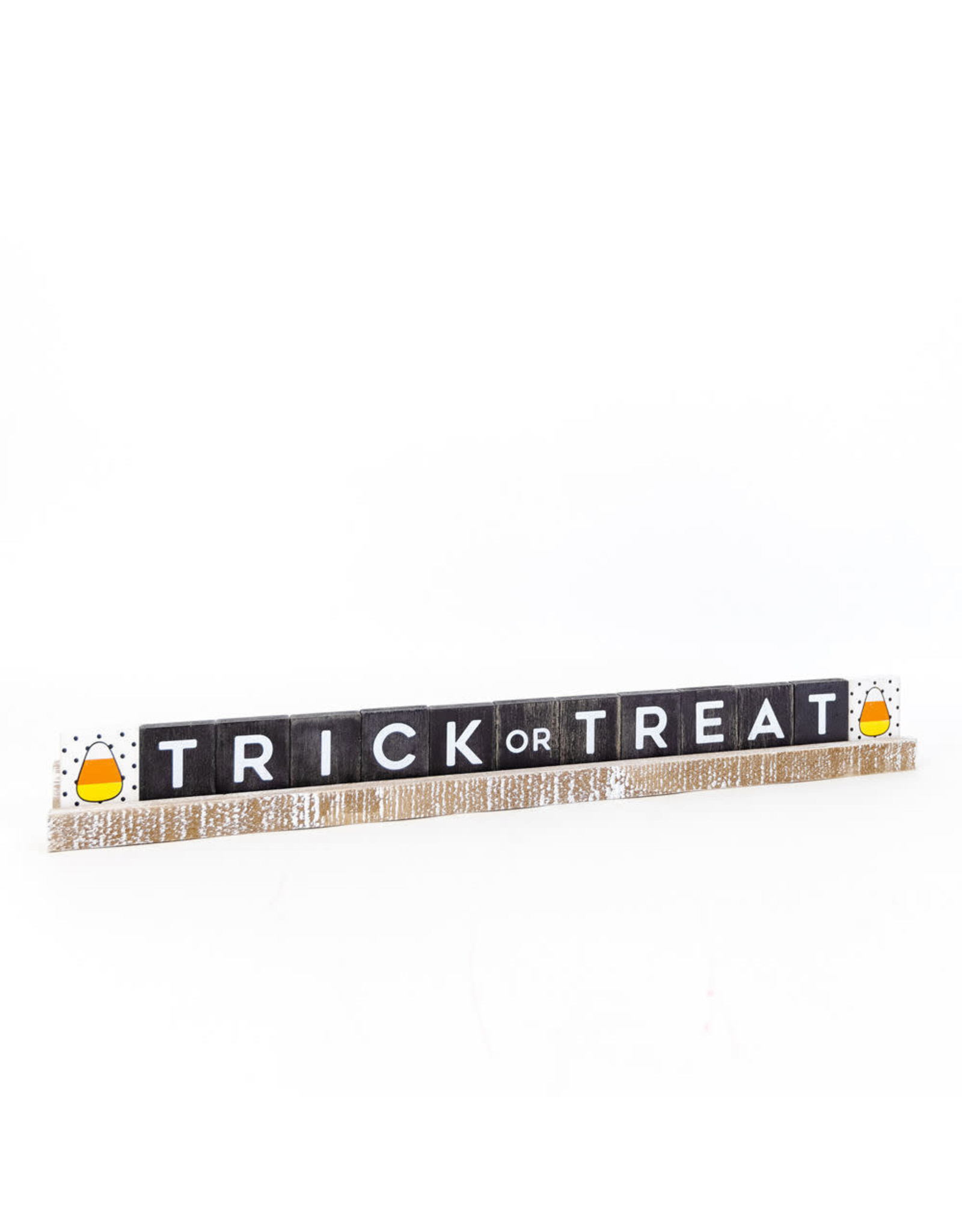 Adams & Co. Wood Lege Trick or Treat Sign