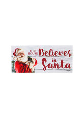 Evergreen Enterprises This House Believes in Santa Sassafras Switch Mat