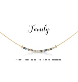 Dot And Dash Designs Family Necklace